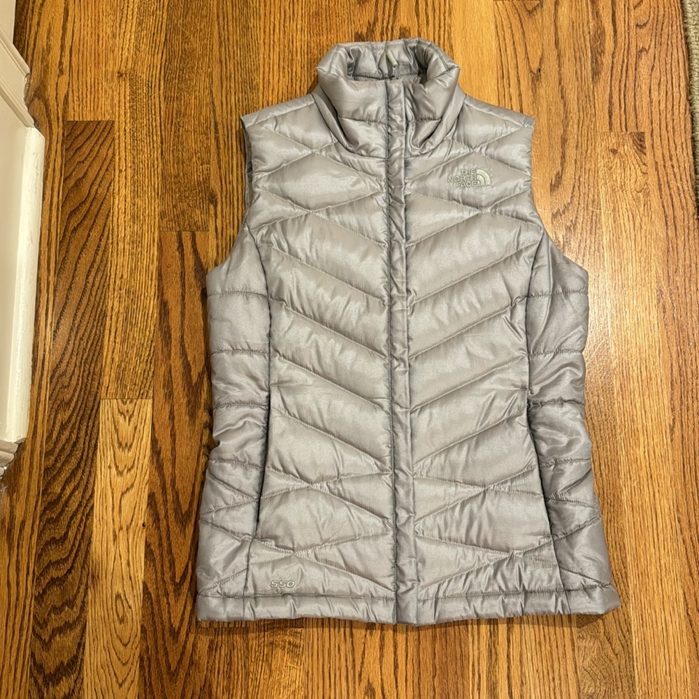 North Face Puffer Vest 550 | Grey/Gray | XS/TP